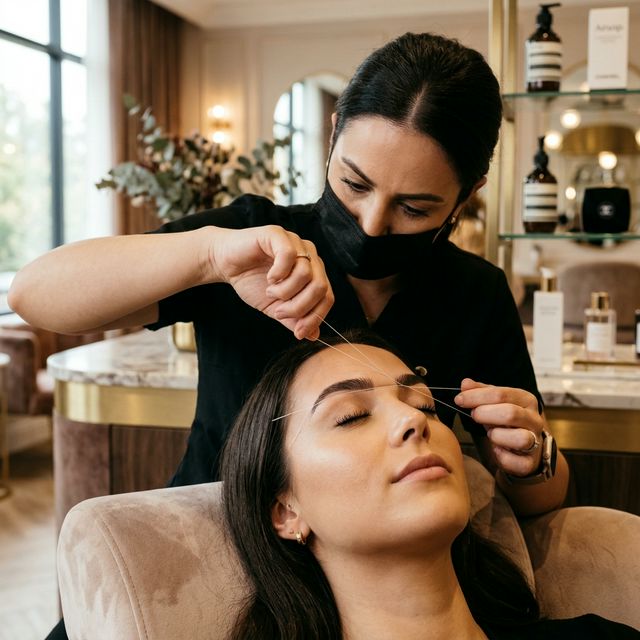 Eyebrow & Upper Lip Threading